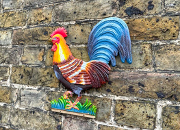 Replacement cock for weather vane